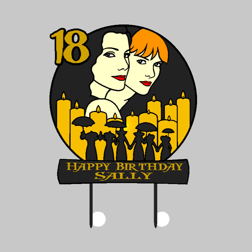 Thumbnail: Practical Magic Inspired Cake Toppers