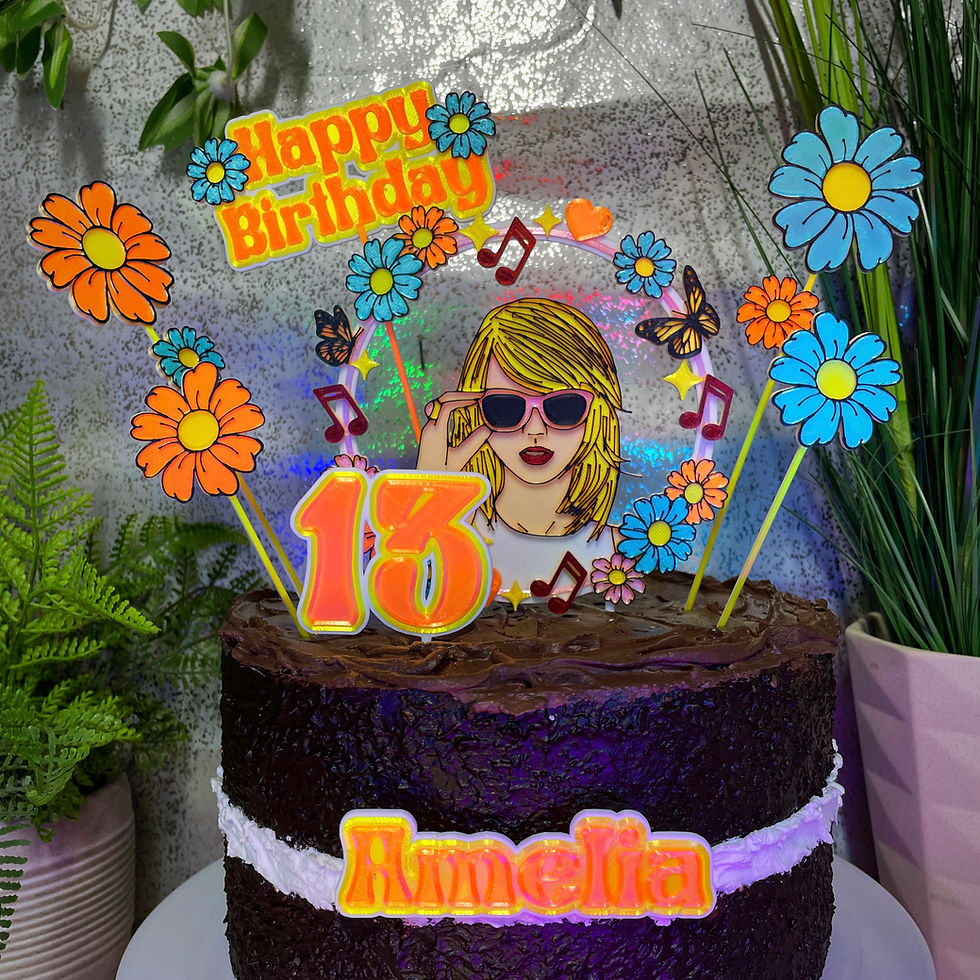 Thumbnail: Taylor Swift Inspired Cake Toppers