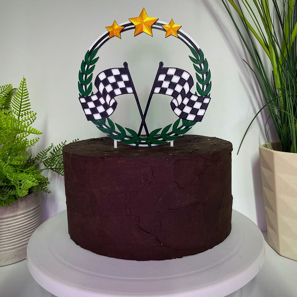 Thumbnail: Karting Inspired Cake Toppers