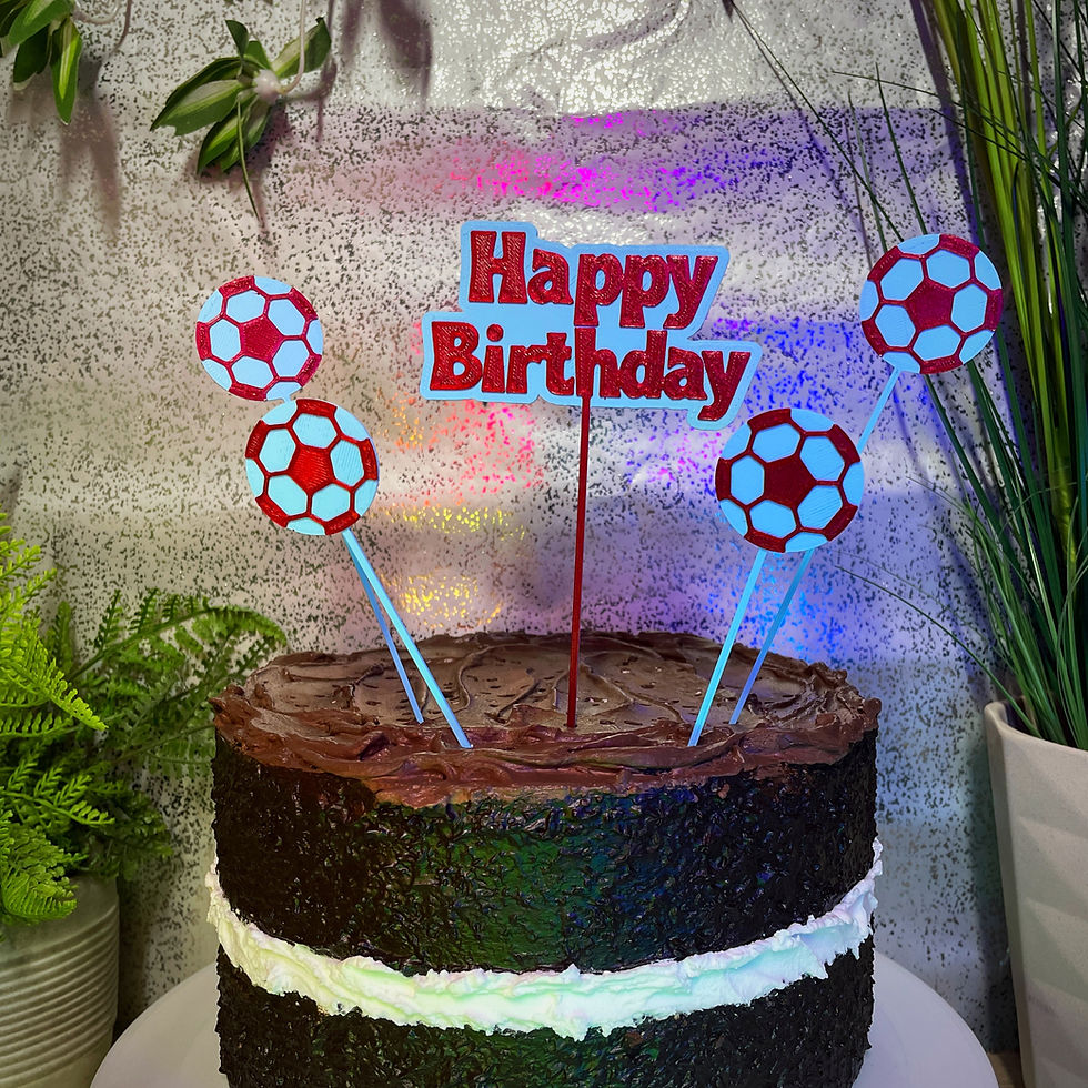 Thumbnail: West Ham Football Inspired Cake Topper Kits