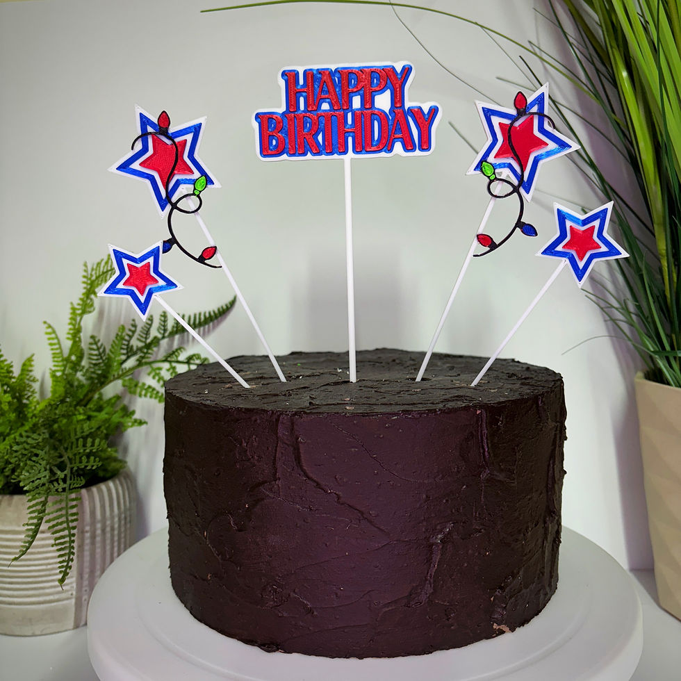 Thumbnail: National Lampoon Christmas Vacation Inspired Birthday Cake Toppers