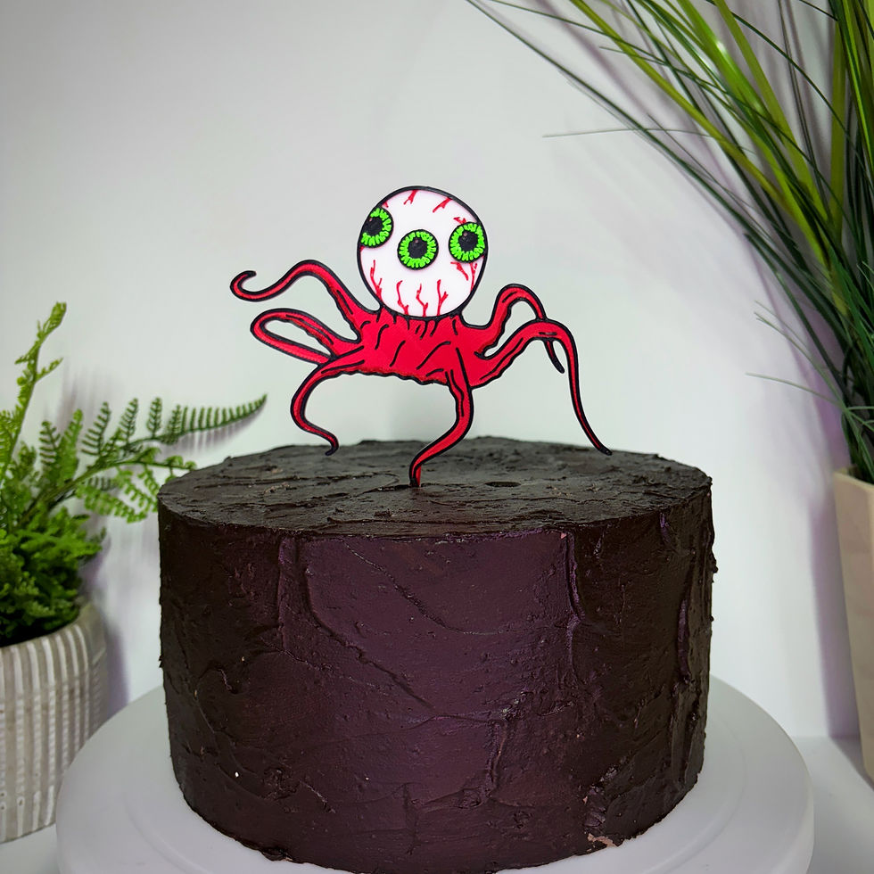 Thumbnail: Alien Earth Inspired T. Ocellus Cake Toppers