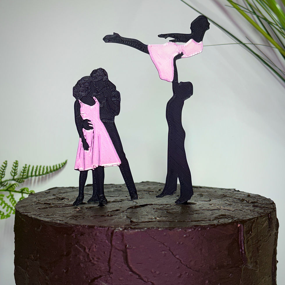 Thumbnail: Dirty Dancing Inspired Extra Cake Toppers