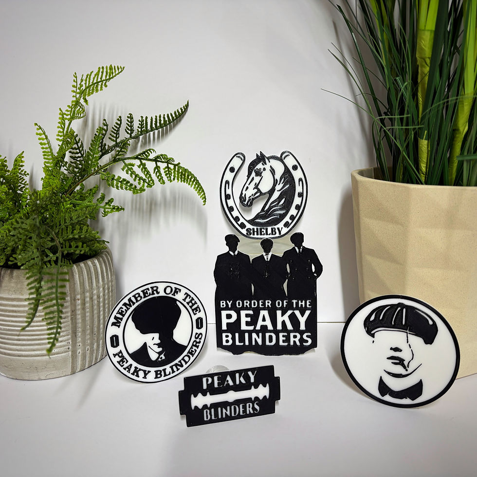 Thumbnail: Peaky Blinders Inspired Extra Cake Toppers