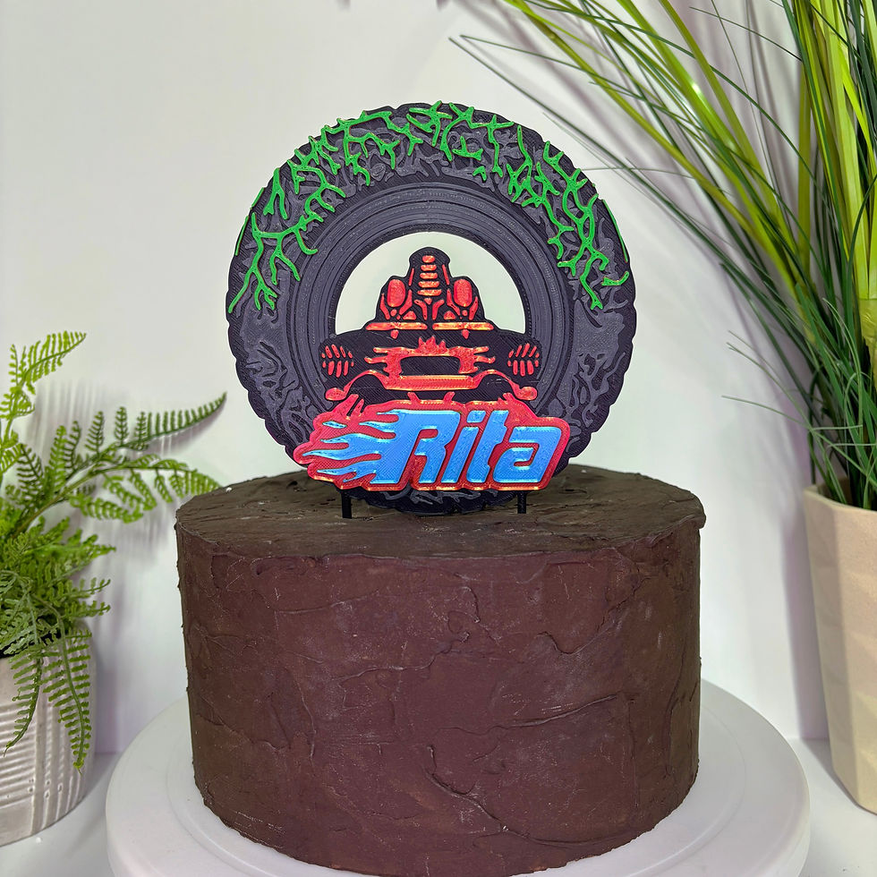 Thumbnail: Rita Rollercoaster Inspired Cake Toppers