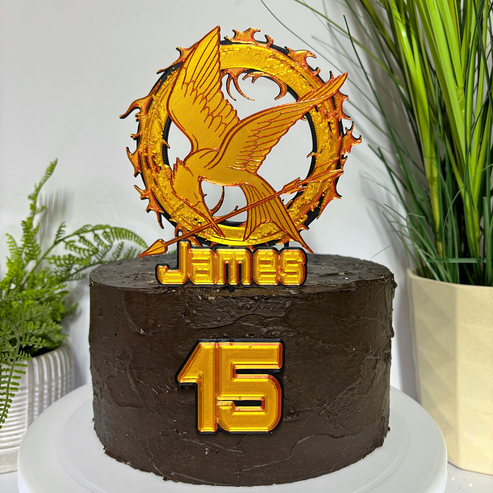 Thumbnail: The Hunger Games Inspired Cake Toppers