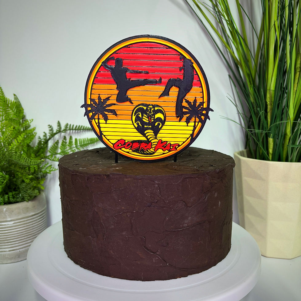 Thumbnail: Karate Inspired Extra Cake Toppers