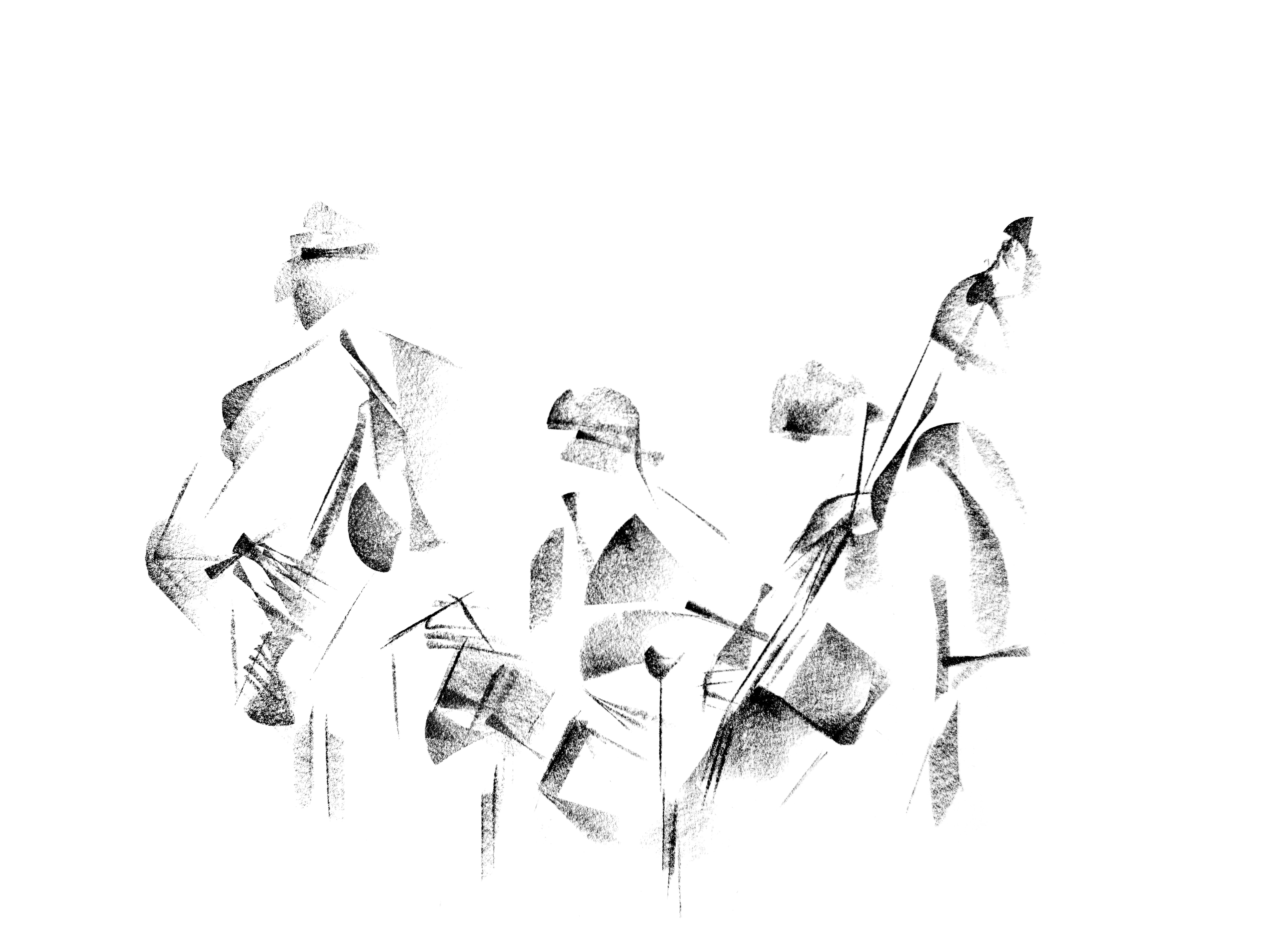 Original drawing "Trio 2"