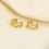 Miniaturbild: Double Ear Cuff Heart
