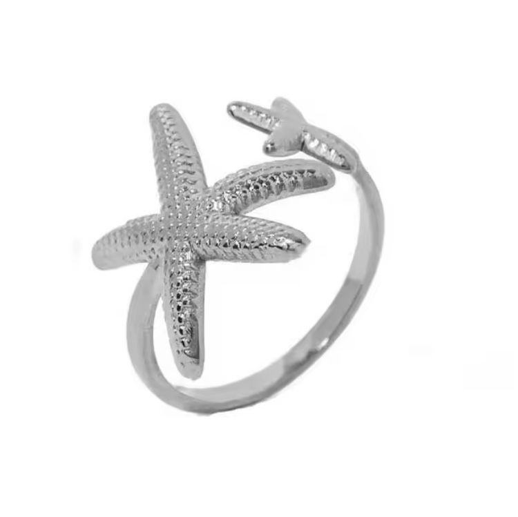 Miniaturbild: Ring Starfishes Silver