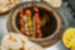 Arranged Food and Objects