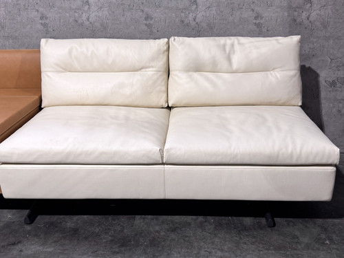 Poltrona Frau】ポルトローナフラウ ソファ2人掛け（最高級牛革