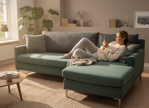 デンマーク eilersen アイラーセン STREAMLINE eilersenアイラーセン Streamlineカウチソファ 2点セット | imarque