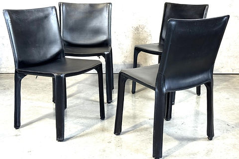 カッシーナ Cassina 412 CAB キャブチェア4脚セット