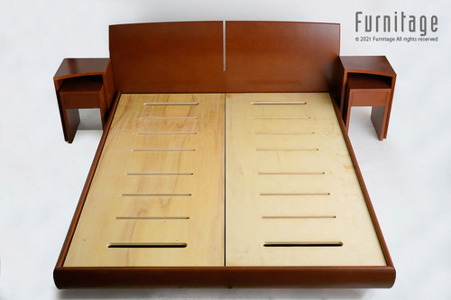 Arflex アルフレックス GERBERA Wベッドフレーム＆ナイトテーブル2台