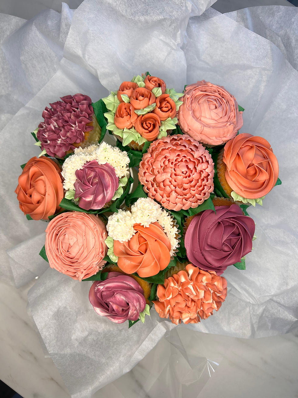 Miniature : Cupcakes Floraux