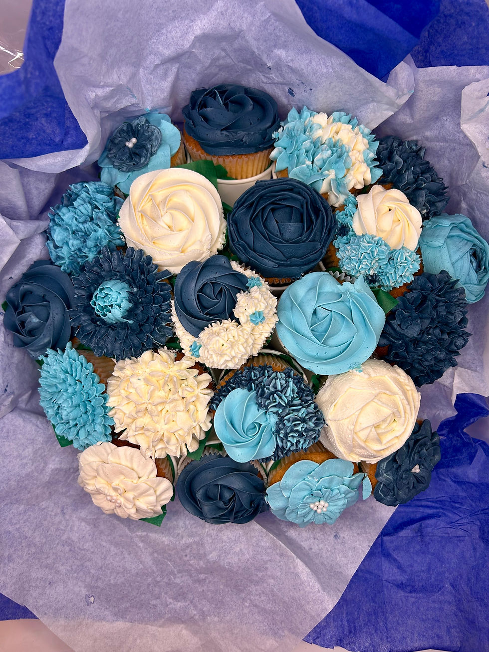 Miniature : Cupcakes Floraux