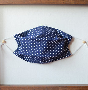 Polka Dot Navy