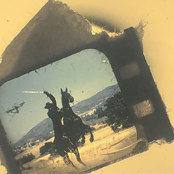 reel with an image of zorro
