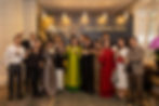 Group of people holding awards at the 2025 CMA Awards Gala