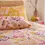 Thumbnail: Protea Printed Abstract Floral Duvet Cover Set Pink-King