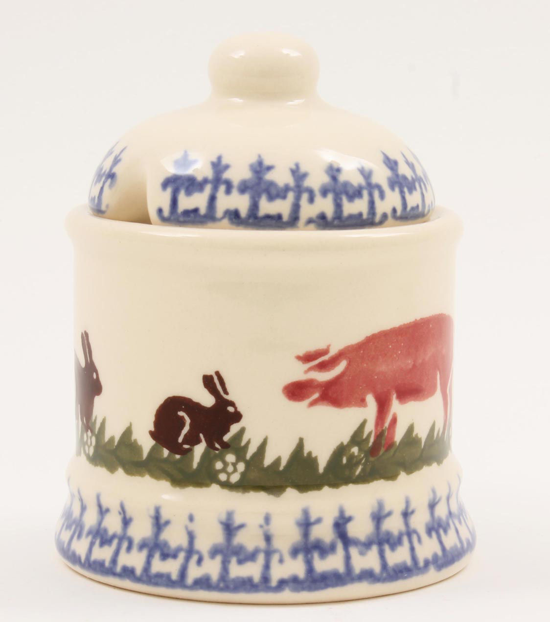 Brixton Farm Animals Jam Pot