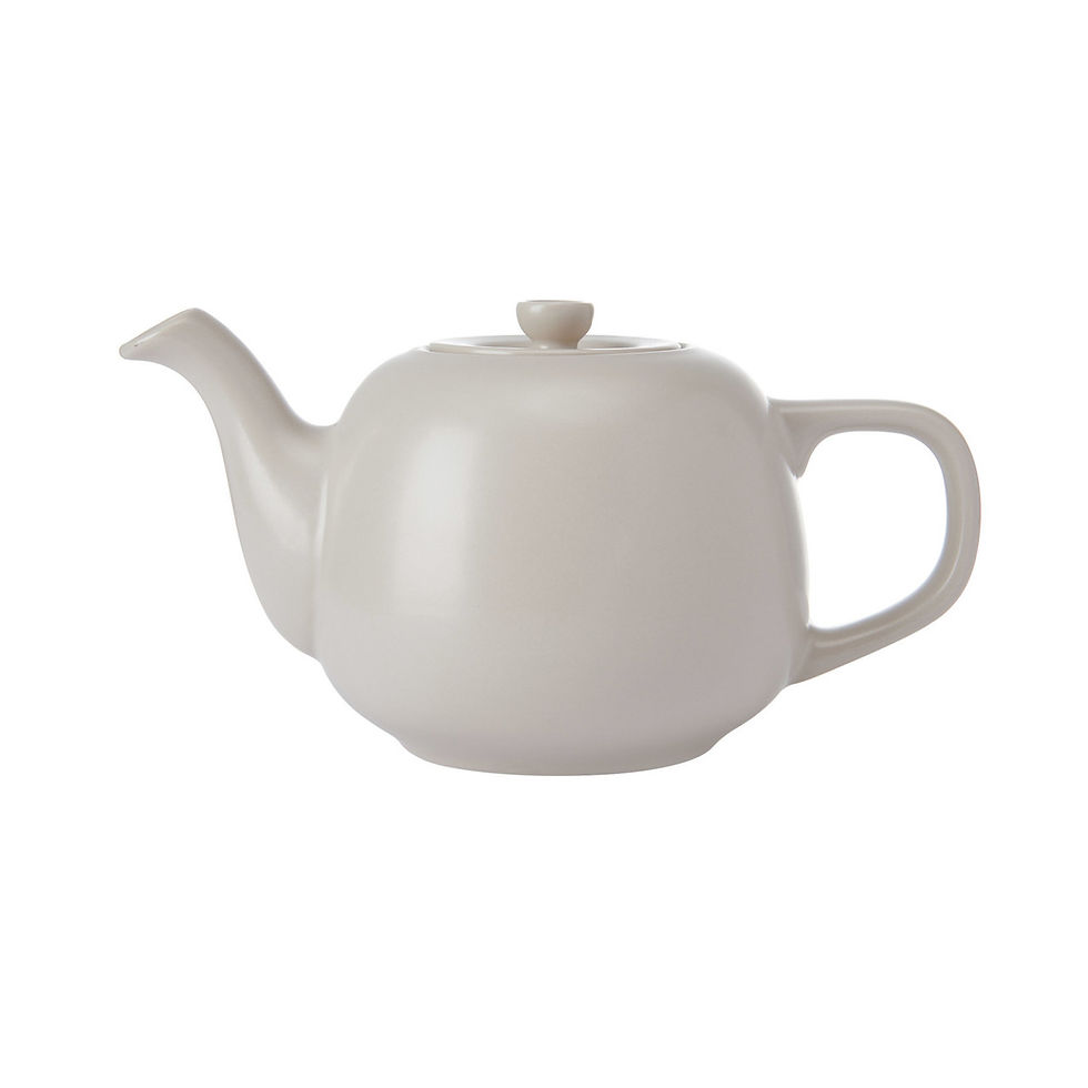 La Cafetière Classic Teapot, Latte, 600ML