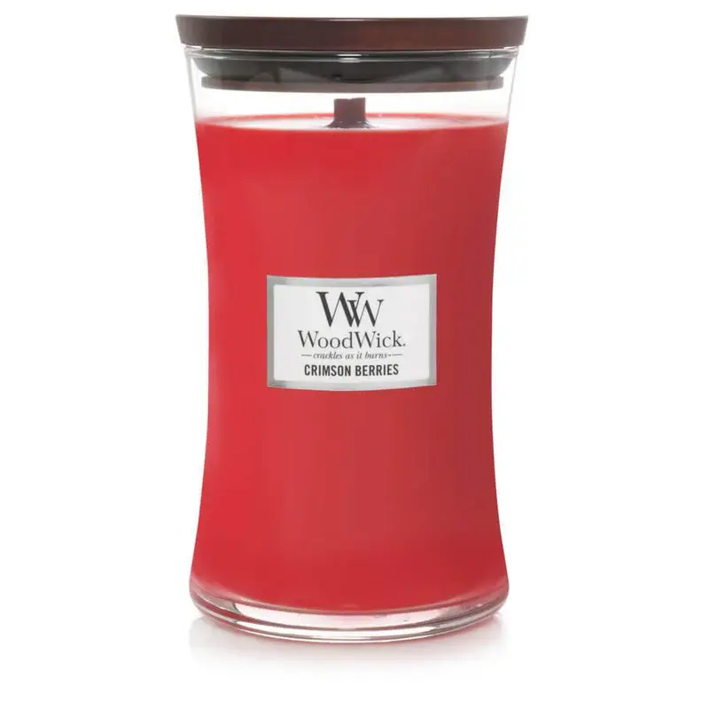 WoodWick-Crimson Berries Ellipse Candle