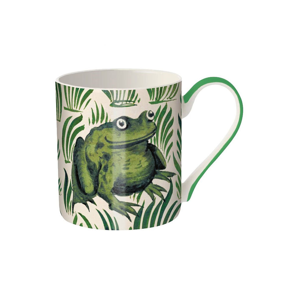 Museums & Galleries Fine Bone China Mug- Frog Tile