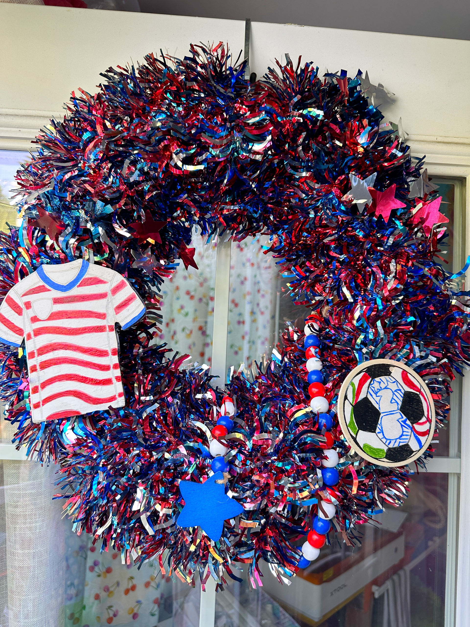 Wreath with PlaidCraft Decor