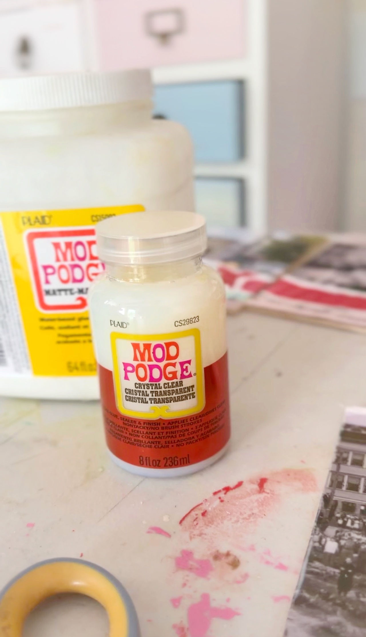 Crystal Clear Mod Podge