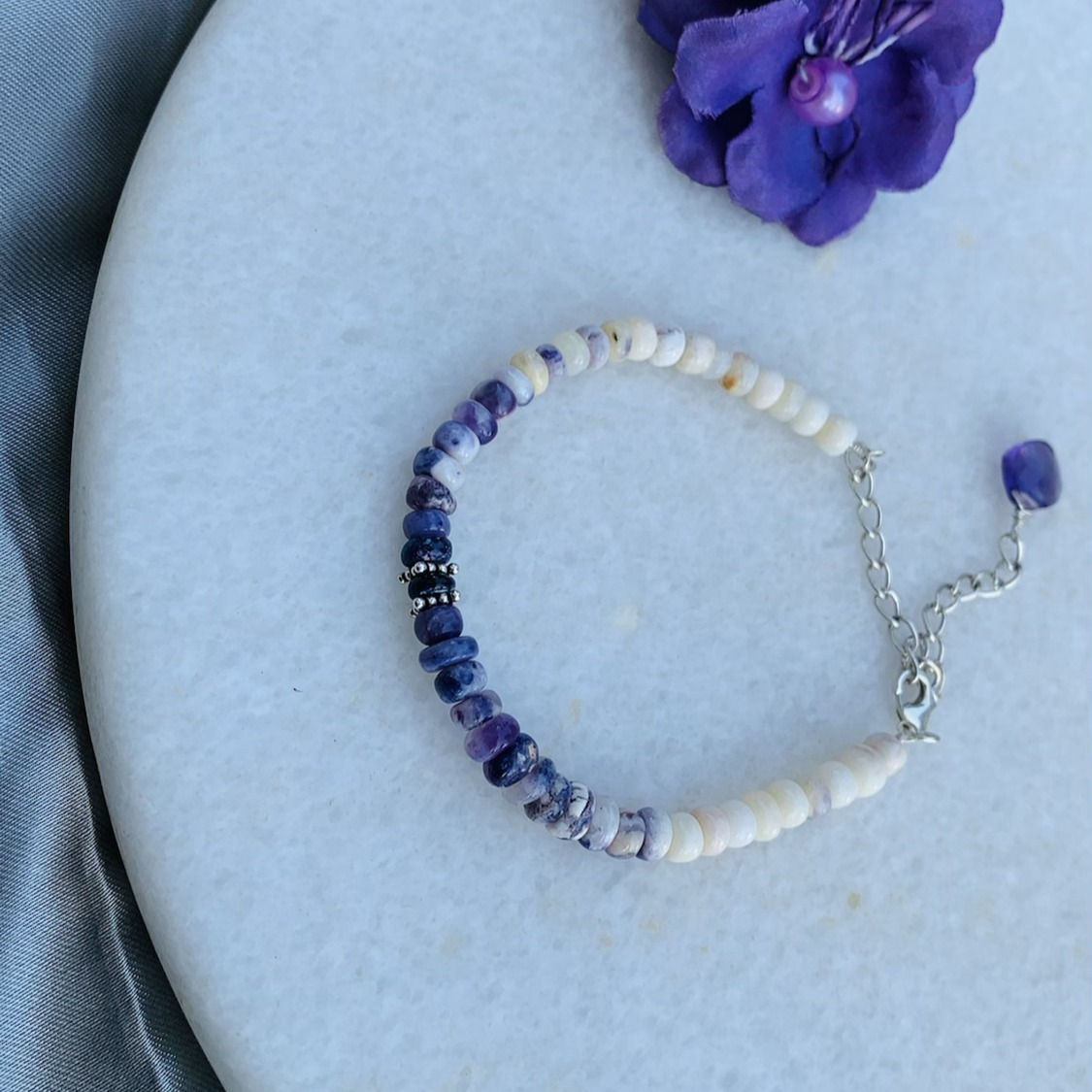 Tiffany Opal Charm Bracelet