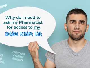 Why do I need to ask a pharmacist? The lowdown on unlocking list of all your scripts 🔐