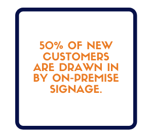 On-Premise Signage Attracts New Customers