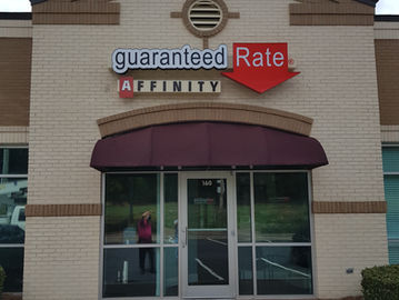 Exterior Channel Letters on Raceways