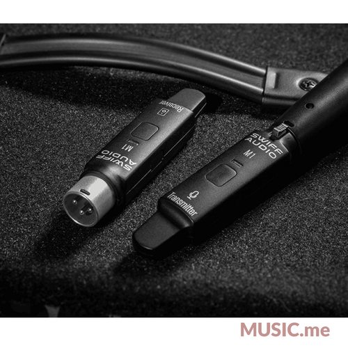Swiff Audio M1 マイクロフォン用ワイヤレスシステム Swiff Audio M1 2.4GHz Microphone Wireless System,R1+T1