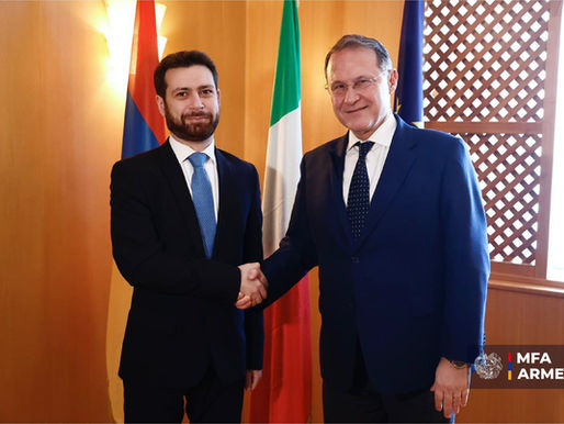 Armenia - Nuova fase strategica a Roma