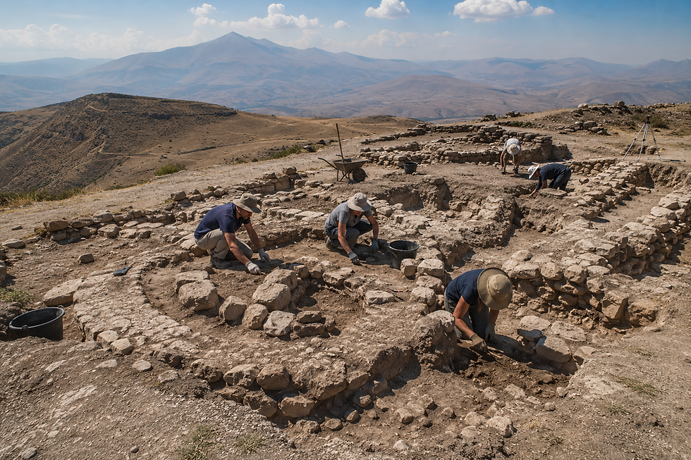 Armenia - Importanti scoperte nel sito di Shamiram