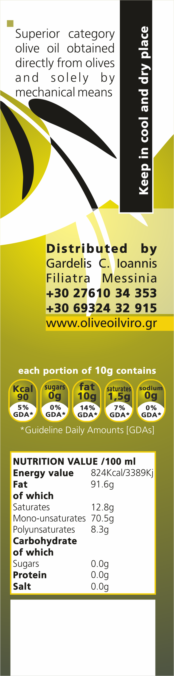Label design