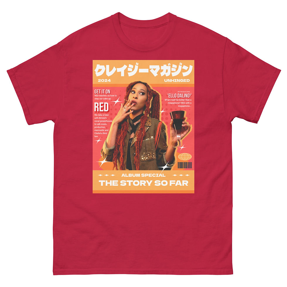 Thumbnail: Unhinged Magazine Cover - Unisex Tee