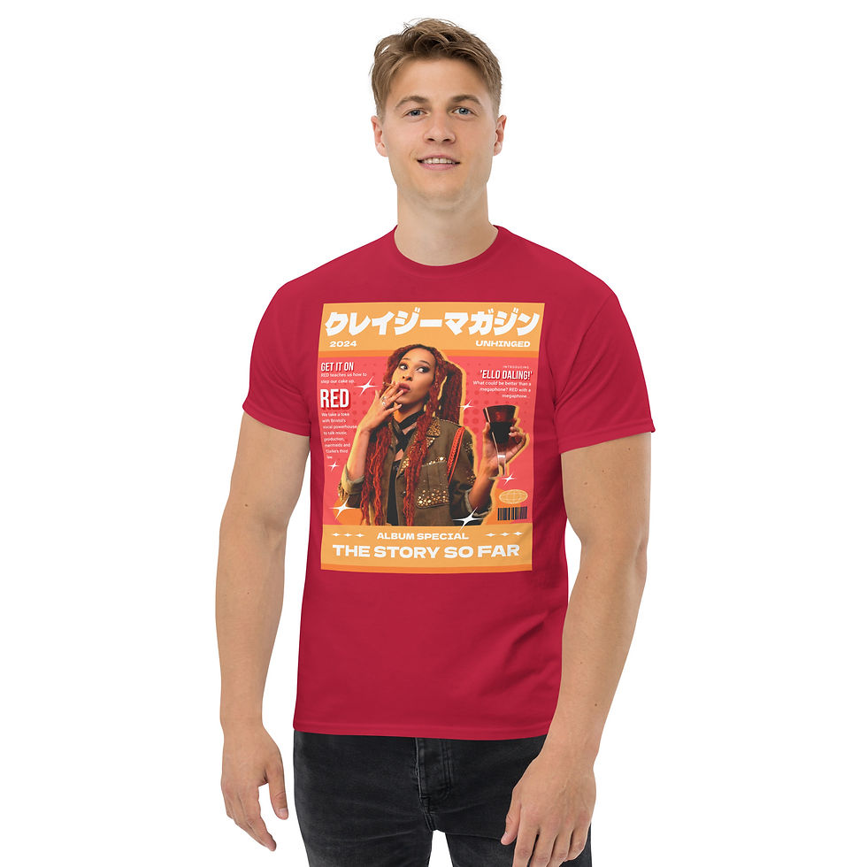 Thumbnail: Unhinged Magazine Cover - Unisex Tee