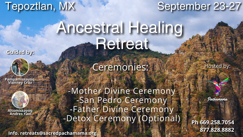 Ancestral Healing Retreat | September 23rd–27th
