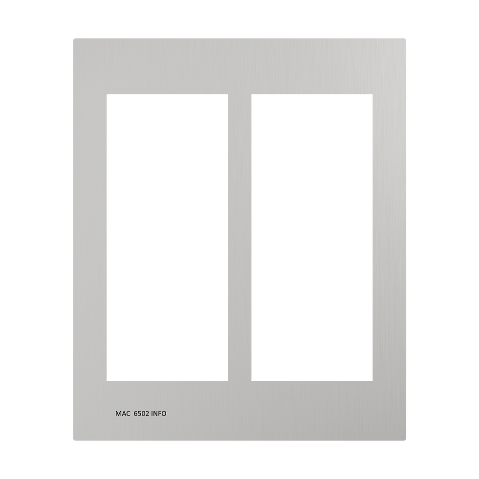 Thumbnail: Golmar MAC - Décor plates for external units