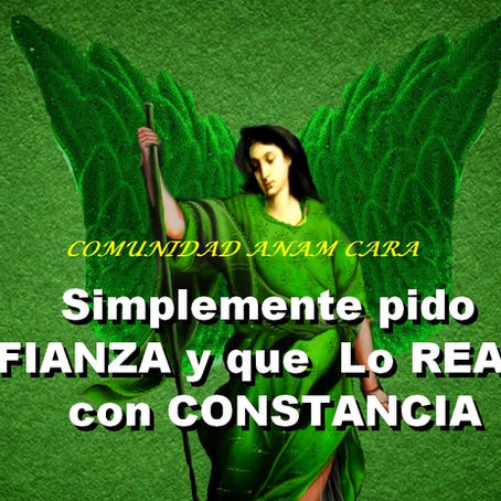 FUERZAS DE SANACIÓN Y AUXILIO LLEGAN A TI para AYUDARTE ARCÁNGEL RAFAEL COMUNIDAD ANAM CARA TEXTO Y VIDEO