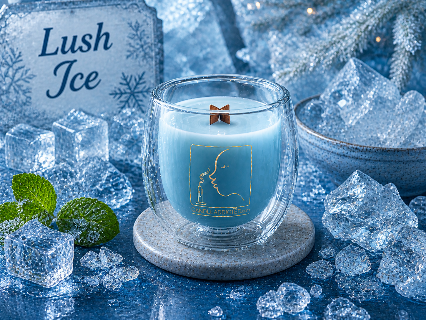 Lush Ice | Luxury Soy Candle | Candle Addicted