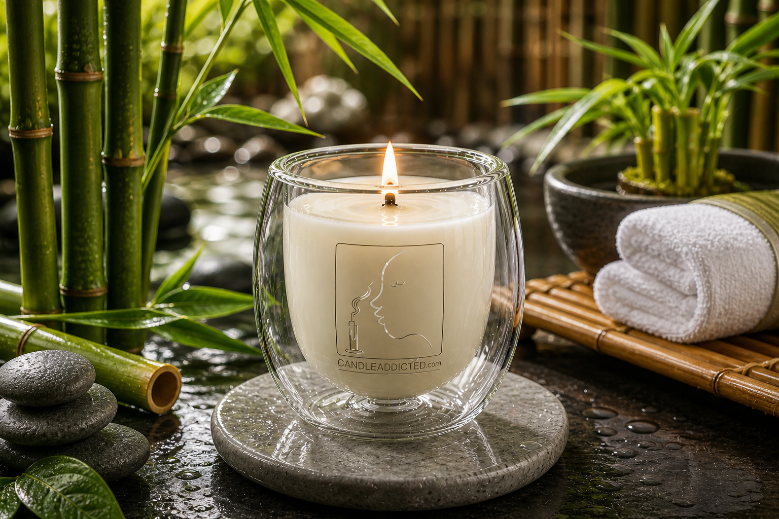 Bamboo Garden | Luxury Soy Candle | Candle Addicted