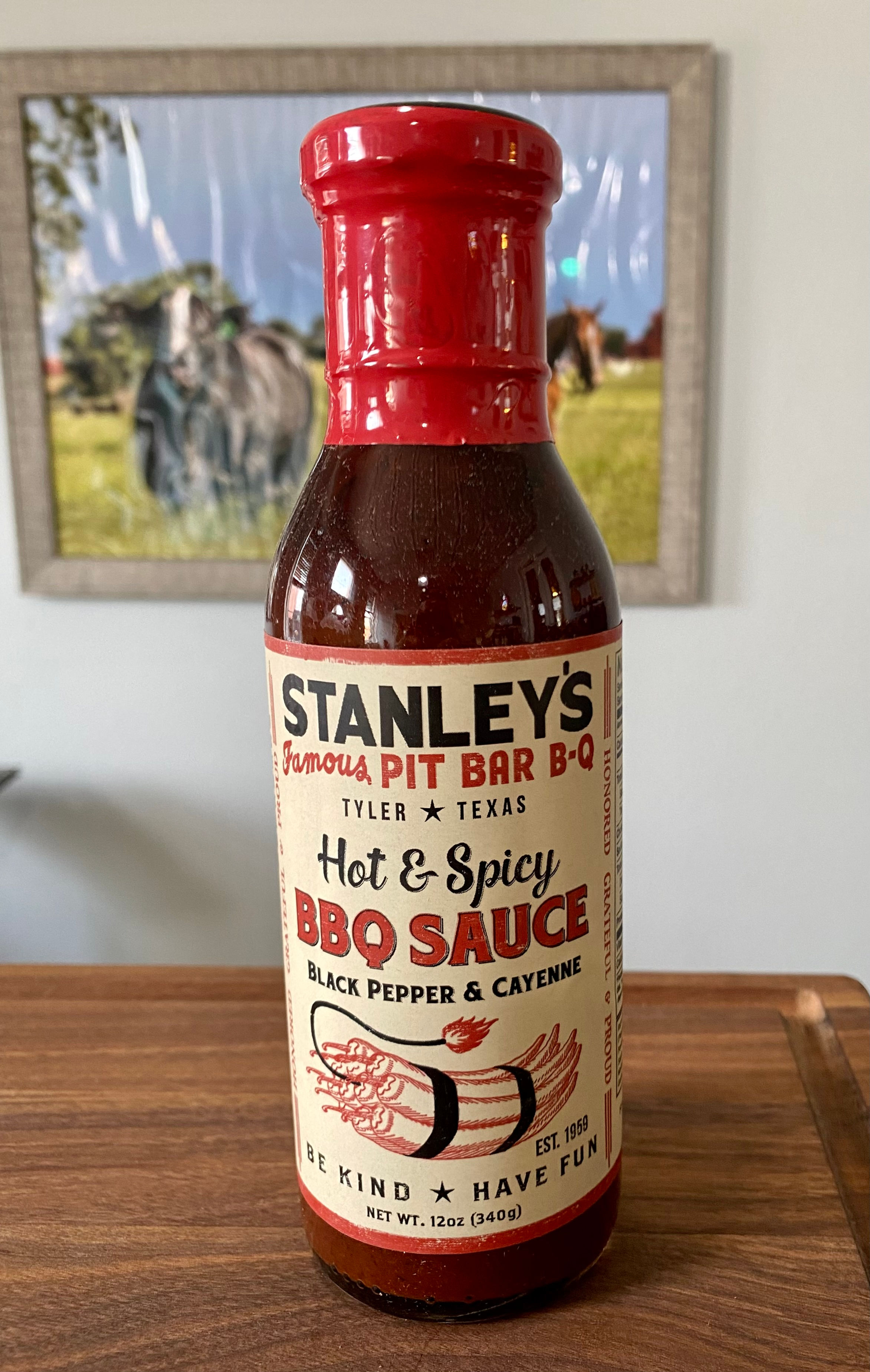 Stanley’s Famous Pit Bar B-Q Hot & Spicy Black Pepper and Cayenne Sauce