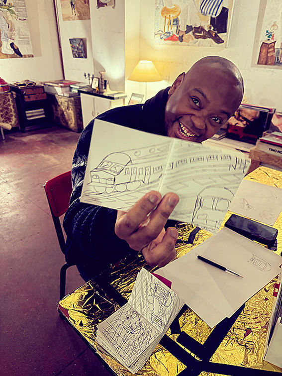 Mille et Une Terrasse N° 286 & 287 Vin de Sprite - Léonore Boulanger trio - Bégayer - Exhibition Loyer Le Nalbaut