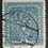 Thumbnail: 1919 Austria 2Kr greenish blue Eagle stamp cancelled Tepl