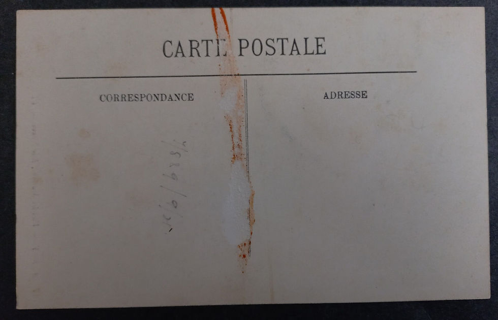 Thumbnail: Undated France Postcard-Old Houses, New Street Unused No Stamp